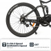 Accolmile Cola Bear 27,5 29 Bicicleta Eléctrica, Batería Integrada Litio 48V 13Ah 624Wh 