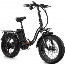 Bicicleta Eléctrica Plegable, Batería De Lones De Litio De 48V 18Ah 