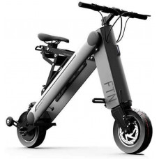 Bicicletas eléctricas Plegables para Hombres y Mujeres Mini batería Moto Scooter de Viaje para Adultos pequeños   