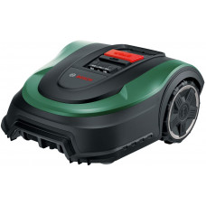  Bosch Robot cortacésped Indego M+ 700 (con batería de 18 V y función de aplicación, base de carga incluida, ancho de corte de 19 cm, para áreas de césped de hasta 700 m² y en caja de cartón) 