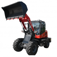 Cargadora de ruedas con motor diésel Euro5 y carga nominal de 1000 kg WLL1000 