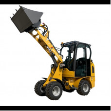 Cargadora de ruedas con motor diésel Euro5 y carga nominal de 600 kg WL600 