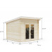 Casa Prefabricada de Madera para Jardín Moderna 300x300cm Casa Prefabricada de Madera para Jardín Moderna 300x300cm