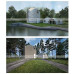  Casa ecológica prefabricada básica de doble planta para exteriores, hostal, restaurante, hotel de estrella, 6 x 6 x 6,5 m 
