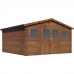 Caseta de jardin de Madera 30 m² - 28 mm Caseta de jardin de Madera 30 m² - 28 mm