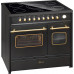 Cocina eléctrica de pie GCH E 912 DF BL r cocina de cerámica de vidrio 90 cm 