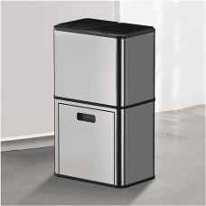 Cocina eléctrica del hogar Elegante de Dos Niveles con Tapa de la Basura 