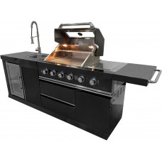 Cocina para exteriores 90 x 60 x 262 cm Cocina para exteriores 90 x 60 x 262 cm