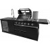 Cocina para exteriores 90 x 60 x 262 cm Cocina para exteriores 90 x 60 x 262 cm