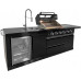 Cocina para exteriores 90 x 60 x 262 cm Cocina para exteriores 90 x 60 x 262 cm
