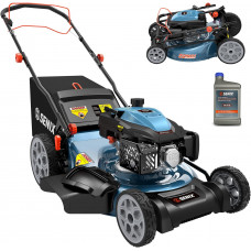 Cortacésped de gas 3 en 1 de 201 cc de 22 pulgadas Cortacésped de gas 3 en 1 de 201 cc de 22 pulgadas