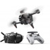  DJI FPV Combo - Drone, Quadcopter, OcuSync 3.0 HD Transmisión, 4K Vídeo, Experiencia de Vuelo Inmersiva, Súper Gran Angular de 150°, Freno de Emergencia y Vuelo Estacionario 