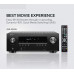  Denon AVR-S960H 8K Ultra HD 7.2 canales (90 vatios x 7) Receptor AV modelo 2020 - Construido para juegos, transmisión de música, audio y video 3D, Alexa + HEOS, negro 