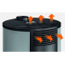Estufa de pellets Fancy 12.0 PJ - 12 kW - hermética - Incluye kit de canalización de 1 vía