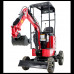 Excavadora de 4 ruedas gasolina HZC- POWER BVR600K 