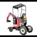 Excavadora de 4 ruedas gasolina HZC- POWER BVR600K 