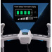 FDGSD Cortacésped eléctrico inalámbrico, Ancho de Corte de 40 cm, Altura de Corte Ajustable, con batería y Cargador, Manillar Plegable, Control fácil, Caja de césped de 40 litros, batería de Litio