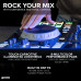 Gemini Sound SDJ-4000 DJ Equipment Console Table con 2 cubiertas 