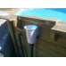 Gre Piscina Rectangular Madera Evora Plus 620X420X136 cm 