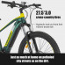 Hiland Lamassu - Bicicleta de montaña eléctrica de 27,5 pulgadas 