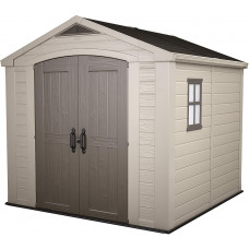 Keter Factor Caseta de jardín Exterior con escuadra incluida Keter Factor Caseta de jardín Exterior con escuadra incluida