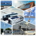 Kit solar eólico de 2000 W con inversor de potencia de 2000 W 24 V para sistema de red doméstica 