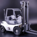  Loads Carretilla elevadora teledirigida 1:14 RC de metal hidráulica modelo con válvula hidráulica de 2 canales, compatible con Tamiya, RTR 
