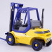  Loads Carretilla elevadora teledirigida 1:14 RC de metal hidráulica modelo con válvula hidráulica de 2 canales, compatible con Tamiya, RTR 