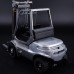  Loads Carretilla elevadora teledirigida 1:14 RC de metal hidráulica modelo con válvula hidráulica de 2 canales, compatible con Tamiya, RTR 