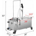 Máquina de Filtro de Aceite eléctrico 58L
