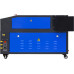Máquina de Grabado Láser de 100W  700x500MM CO2 Máquina de Corte Láser LCD Digital Puerto USB, WIFI + eje rotatorio 100W+XZZ 
