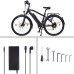 NCM Venice Plus Bicicleta eléctrica de Trekking, 250W, Batería 48V 16Ah 768Wh, 28 