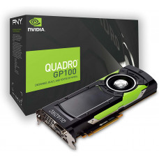 PNY Tarjeta gráfica profesional Quadro GP100 16GB HBM2 PCI Express 3.0 x16, doble ranura, 4x DisplayPort, 1x DVI-I DL, soporte 5K, ventilador activo ultra silencioso