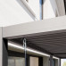 Pergola 3x6 m Postes de Aluminio con Techo de Lamas de Acero Pergola 3x6 m Postes de Aluminio con Techo de Lamas de Acero