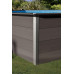 Piscina Elevada Ovalada de Composite, 804 x 386 x 124 cm Piscina Elevada Ovalada de Composite, 804 x 386 x 124 cm