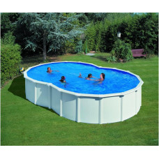 Piscina Elevada con Forma de Ocho 500 x 340 x 120 cm  