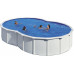 Piscina Elevada con Forma de Ocho 500 x 340 x 120 cm Piscina Elevada con Forma de Ocho 500 x 340 x 120 cm