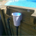 Piscina Oval SUNBAY 672 x 472 x 146 cm Con escalera 