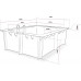 Piscina Rectangular de Madera Caimans - 4,10 x 3,00 x 1,24 m Piscina Rectangular de Madera Caimans - 4,10 x 3,00 x 1,24 m