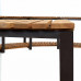 Piscina y spa marco de madera de acacia maciza de 273 x 53 cm Piscina y spa marco de madera de acacia maciza de 273 x 53 cm