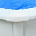 Piscinas con pared de acero ovalada, 610 x 360 x 120 cm Piscinas con pared de acero ovalada, 610 x 360 x 120 cm