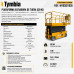 Plataforma Elevadora de Tijera eléctrica de 12m de trabajo - 320kg Plataforma Elevadora de Tijera eléctrica de 12m de trabajo - 320kg