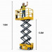 Plataforma Elevadora de Tijera eléctrica de 7,8m de trabajo - 230kg Plataforma Elevadora de Tijera eléctrica de 7,8m de trabajo - 230kg
