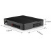 Proyector portátil Home Cinema 350 ANSI Lumen WiFi Bluetooth 