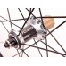  QHYRZE 700C Carbon Fibre Juego De Ruedas 38/50mm Llanta De Bicicleta De Carretera 18/21 Agujeros C/V Freno QR Liberación Rápida Hub 7 8 9 10 11 Velocidad Cassette 1640g (Color : Silver, Size : 50mm) 
