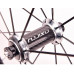  QHYRZE 700C Carbon Fibre Juego De Ruedas 38/50mm Llanta De Bicicleta De Carretera 18/21 Agujeros C/V Freno QR Liberación Rápida Hub 7 8 9 10 11 Velocidad Cassette 1640g (Color : Silver, Size : 50mm) 