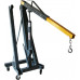 QILIN Alzamiento de motor plegable, grúa de motor hidráulico, carga de 2 toneladas, altura de elevación de 238 cm, gato de motor para taller de reparación de automóviles