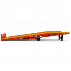 Rampa de carga movil manual 8000kg y longitud 11300mm Rampa de carga movil manual 8000kg y longitud 11300mm
