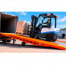 Rampa de carga movil manual 8000kg y longitud 11300mm Rampa de carga movil manual 8000kg y longitud 11300mm
