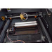 Ruida Controller 400 x 400 mm área de trabajo CO2 Máquinas láser de grabado Llevar herramientas rotativas y plataforma de panal 